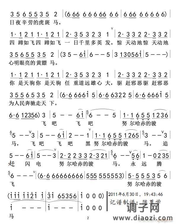 努尔哈赤的骏马02