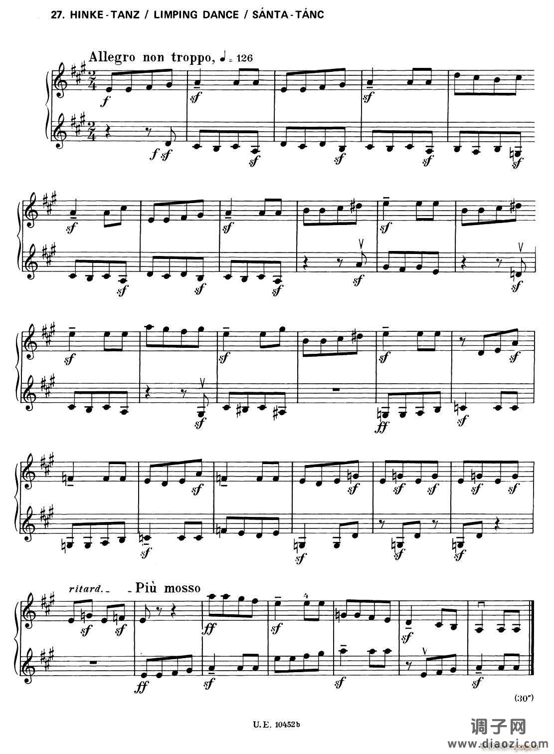 2首小提琴二重奏（no 27、no 28）