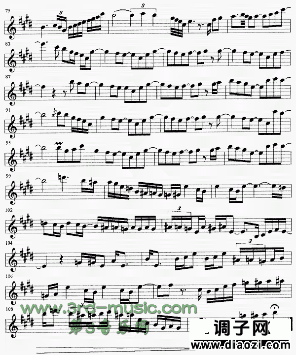 生命之喜悦[萨克斯谱]