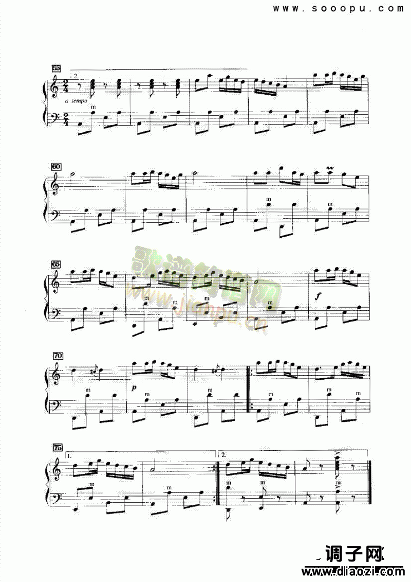 花儿与少年 键盘类 手风琴