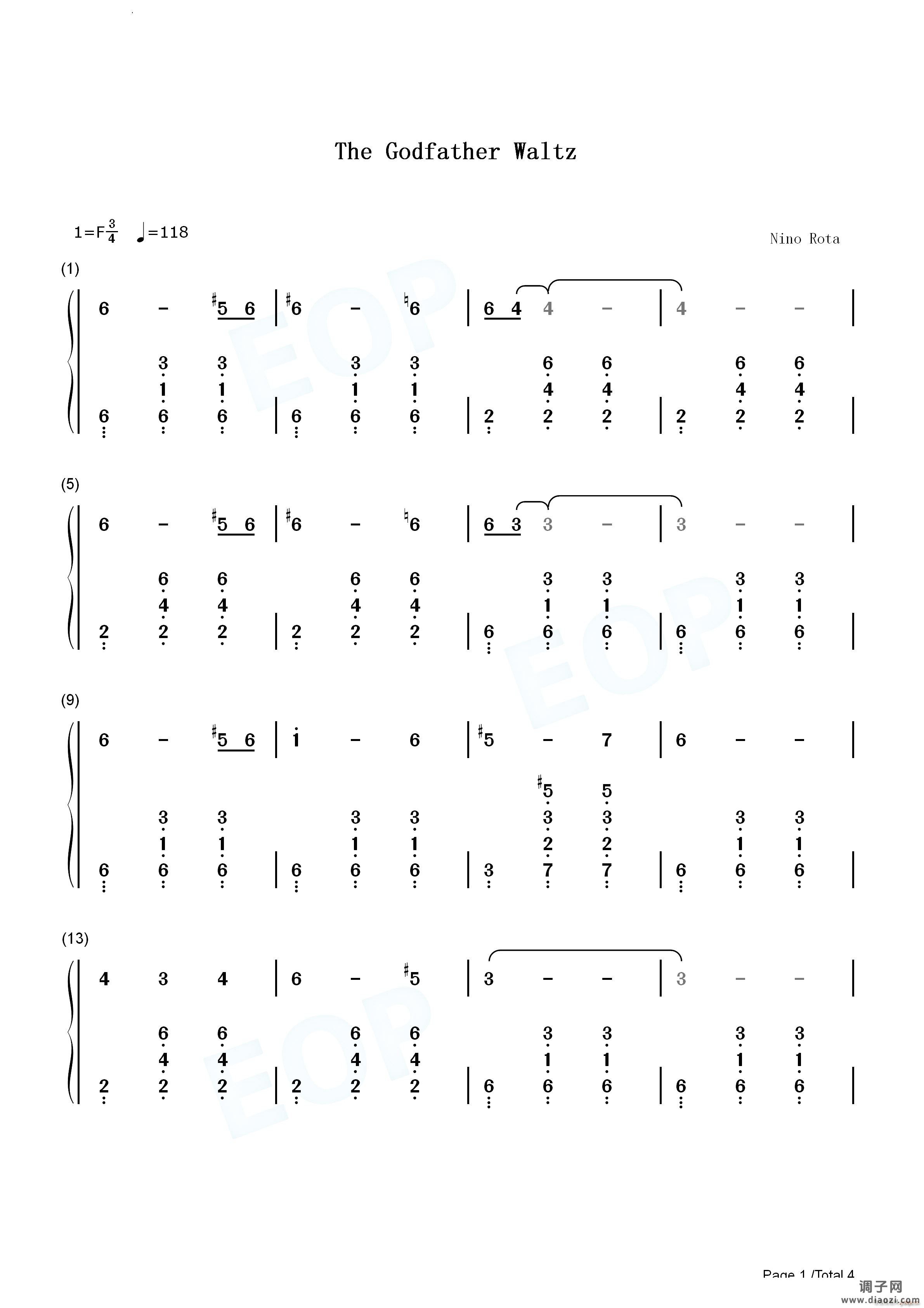 The Godfather Waltz教父插曲
