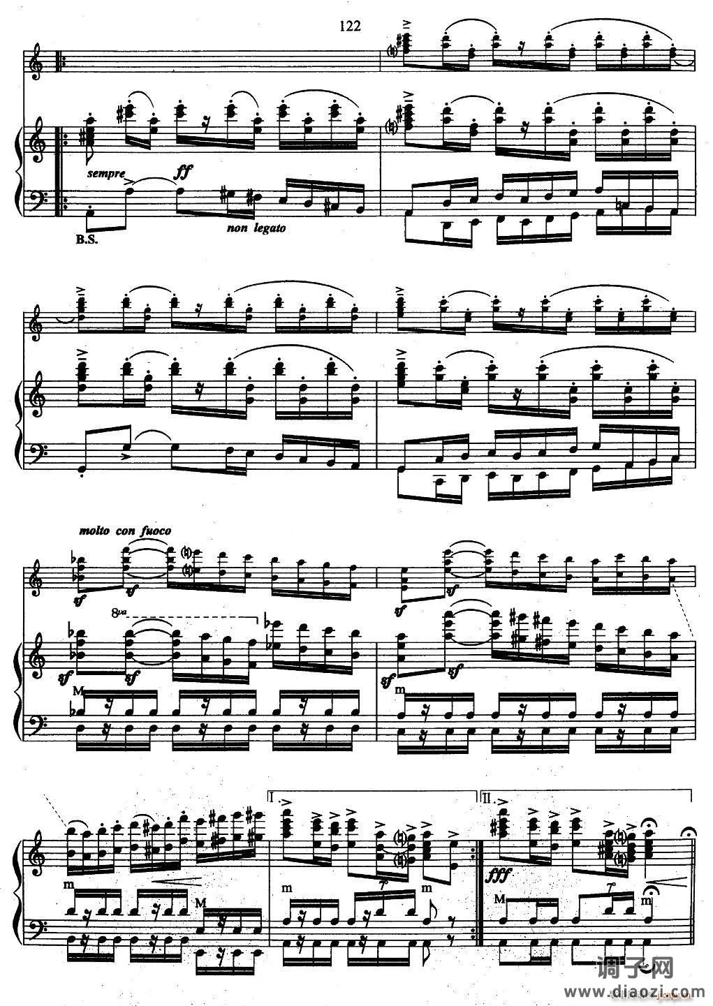 帕格尼尼主题音乐会练习曲（6—10）