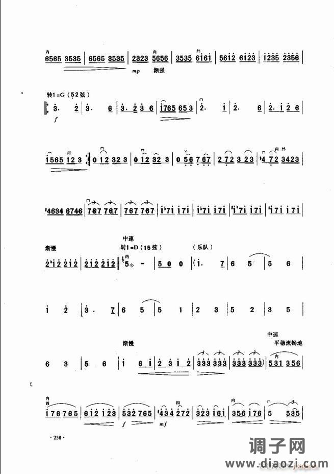 中国二胡名曲集锦南北音乐风格241-300