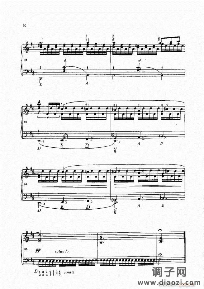 车尔尼手风琴练习曲集 Ⅳ