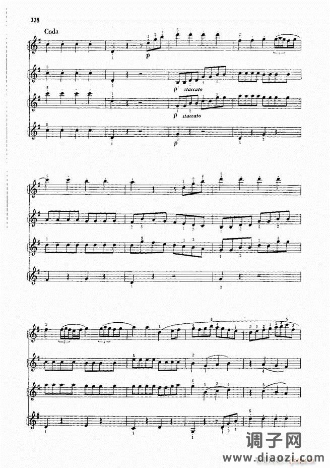 手风琴中外名曲91首301-352