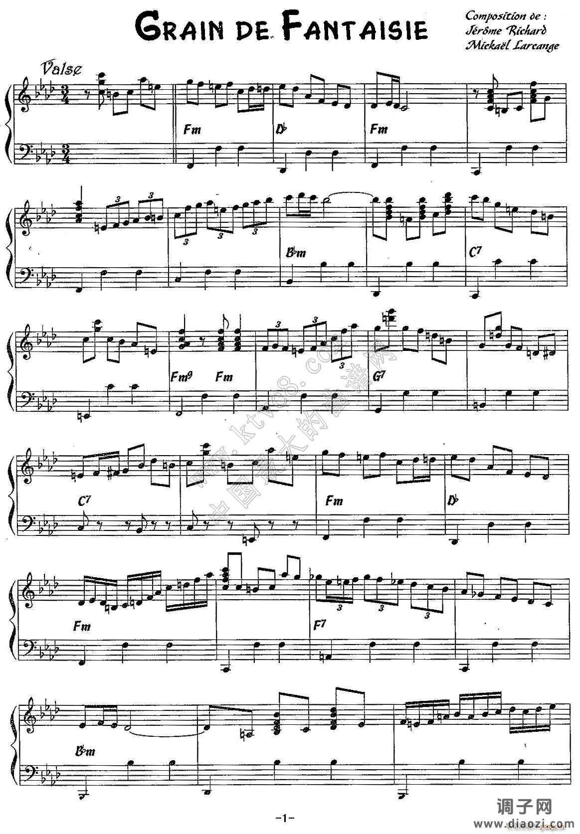 Grain de Fantaisie（华丽华尔兹）