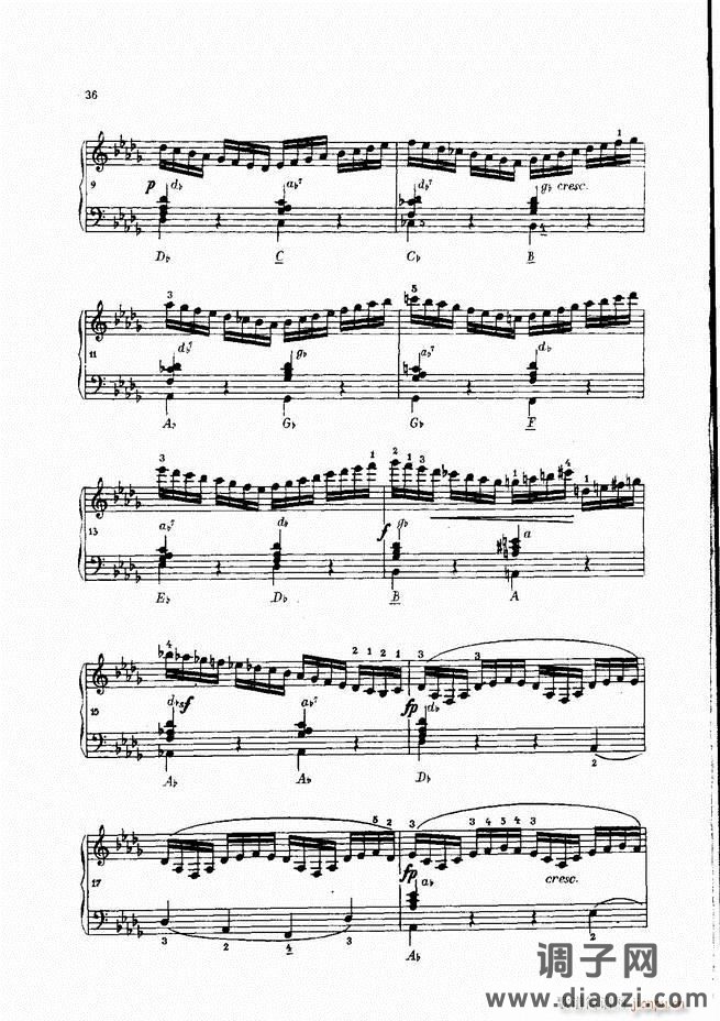 车尔尼手风琴练习曲集 Ⅳ