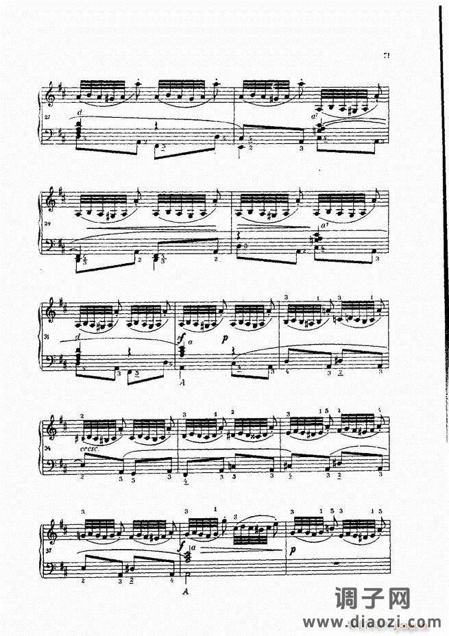 车尔尼手风琴练习曲集 Ⅳ