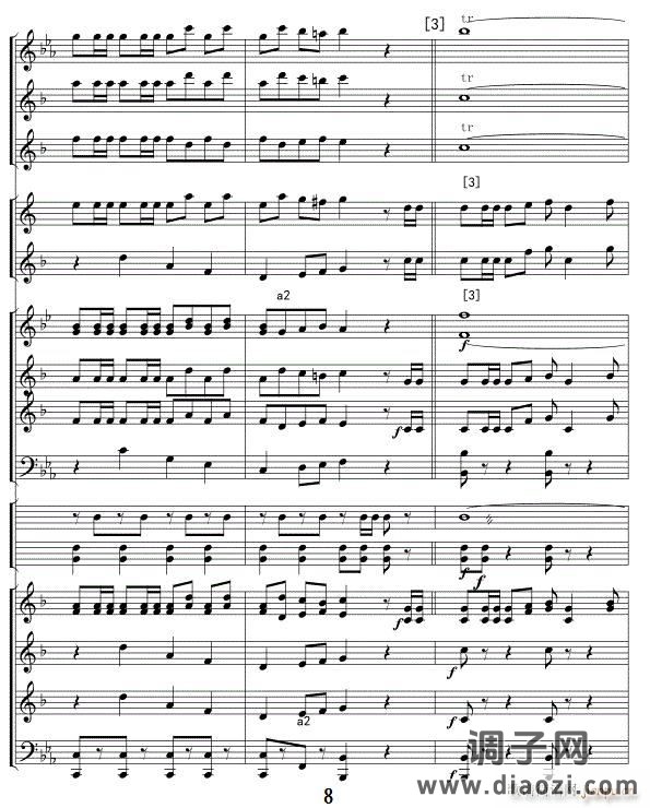 威廉退尔序曲(军乐 )线08