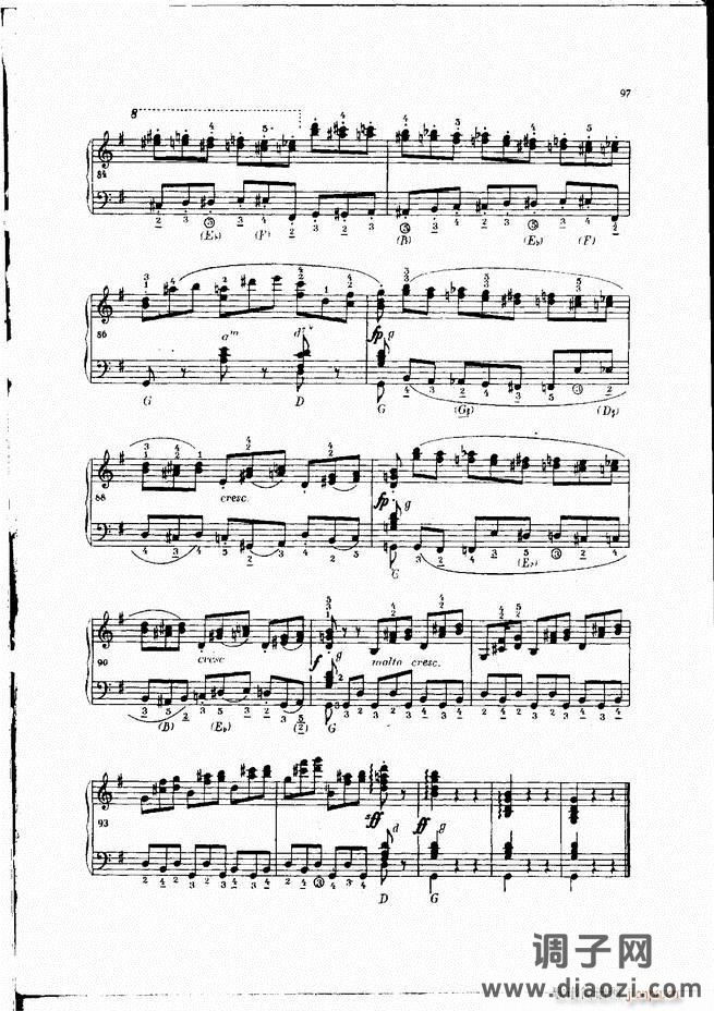 车尔尼手风琴练习曲集 Ⅳ