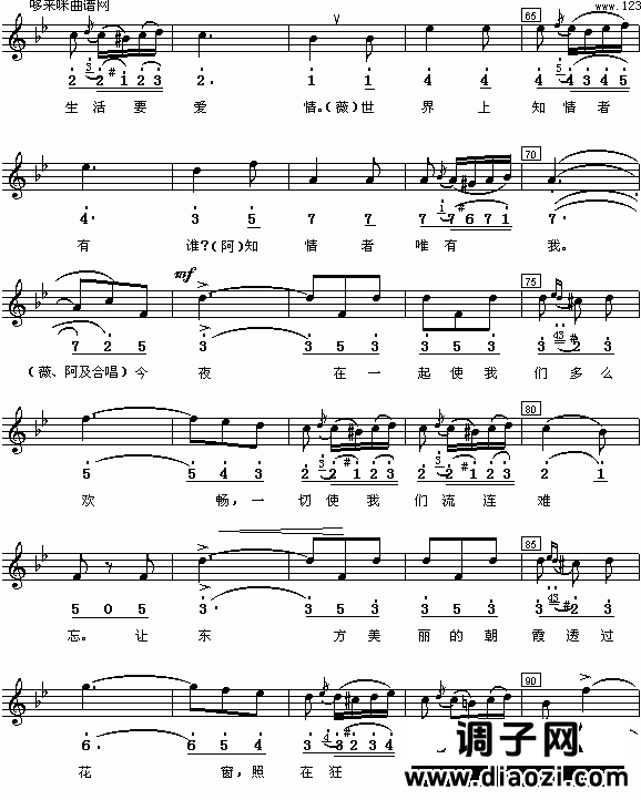 饮酒歌(歌剧《茶花女》选曲)