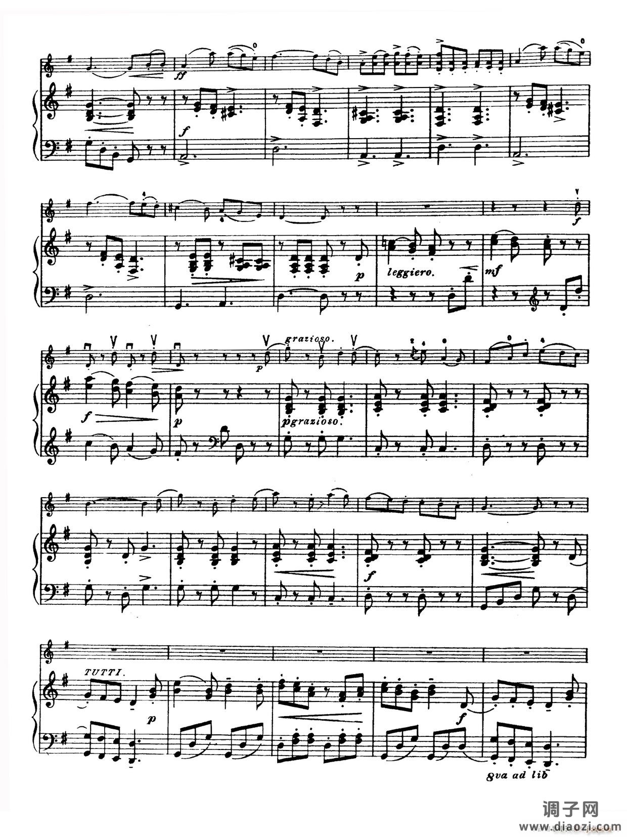 G大调学生协奏曲（塞茨作品第13号）