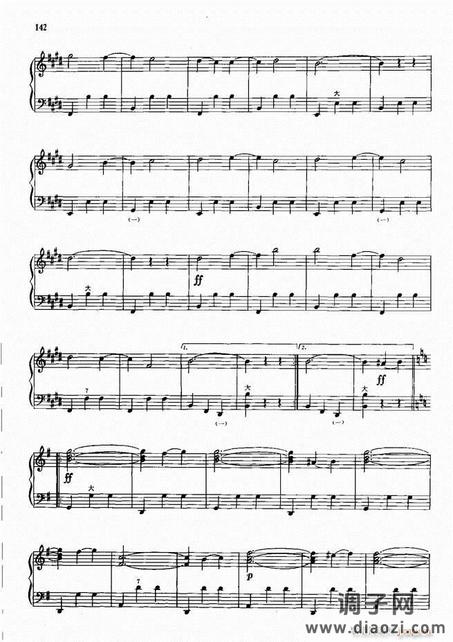 手风琴中外名曲72首101-190