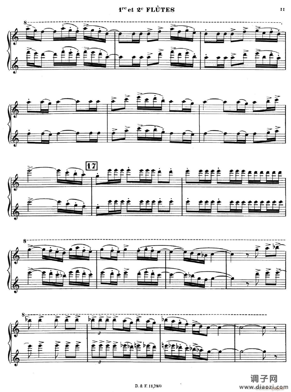 BOLERO（波莱罗）（交响乐长笛分谱）