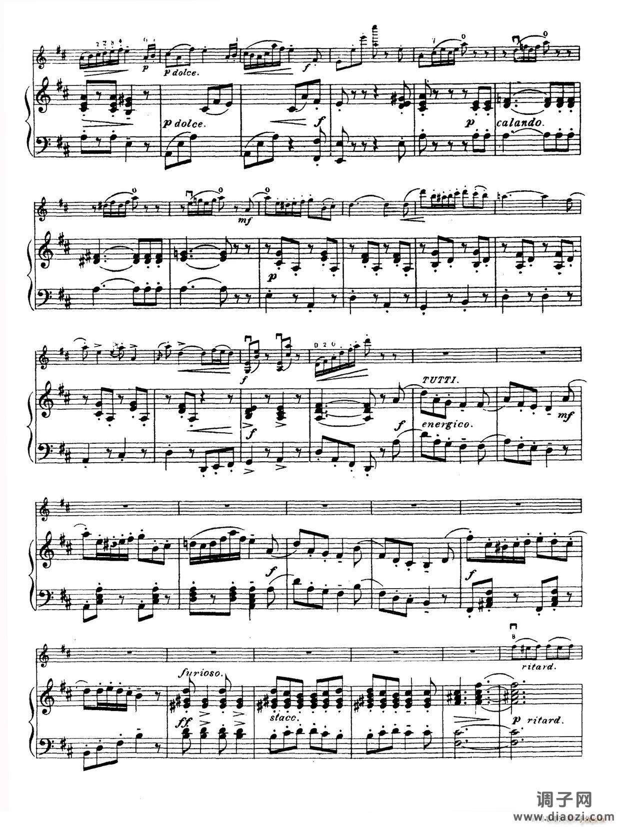 D大调学生协奏曲（塞茨作品第15号）