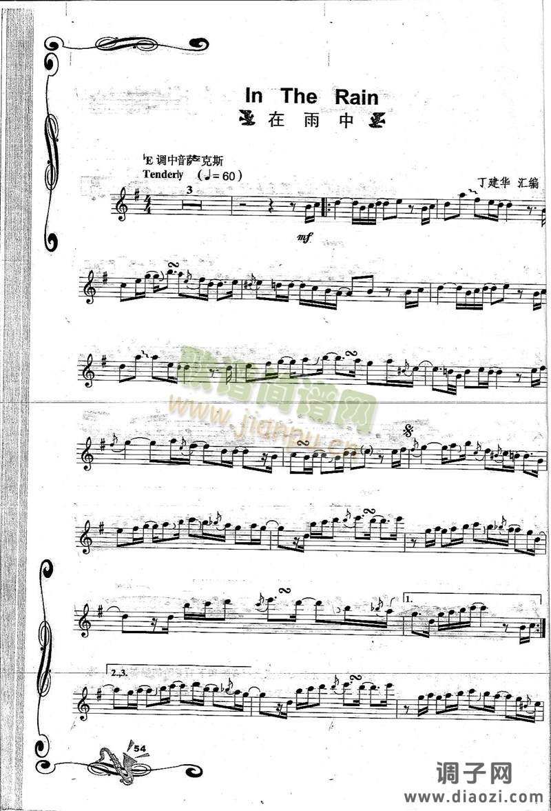 In The Rain 在雨中
