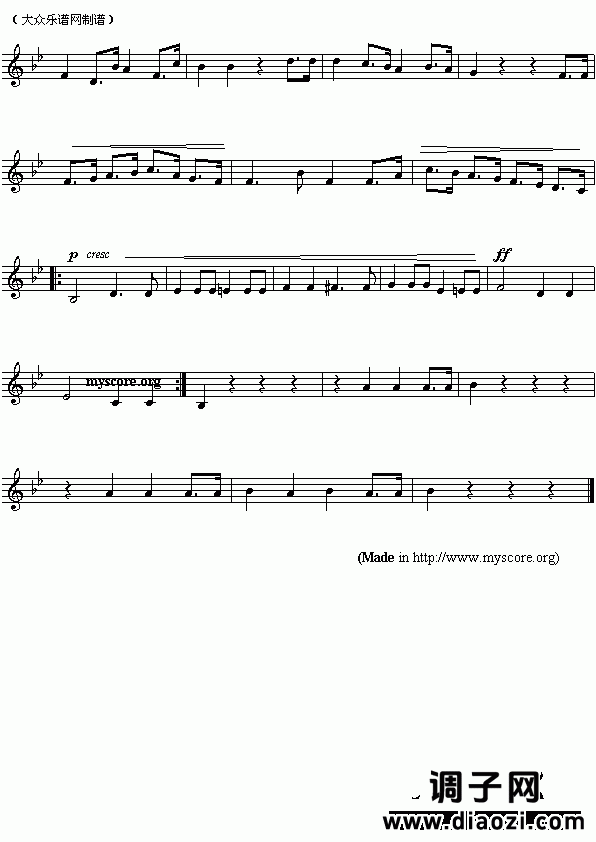 各国国歌：乌拉圭（Ameriacn Anthem sheet music:Uruguay）