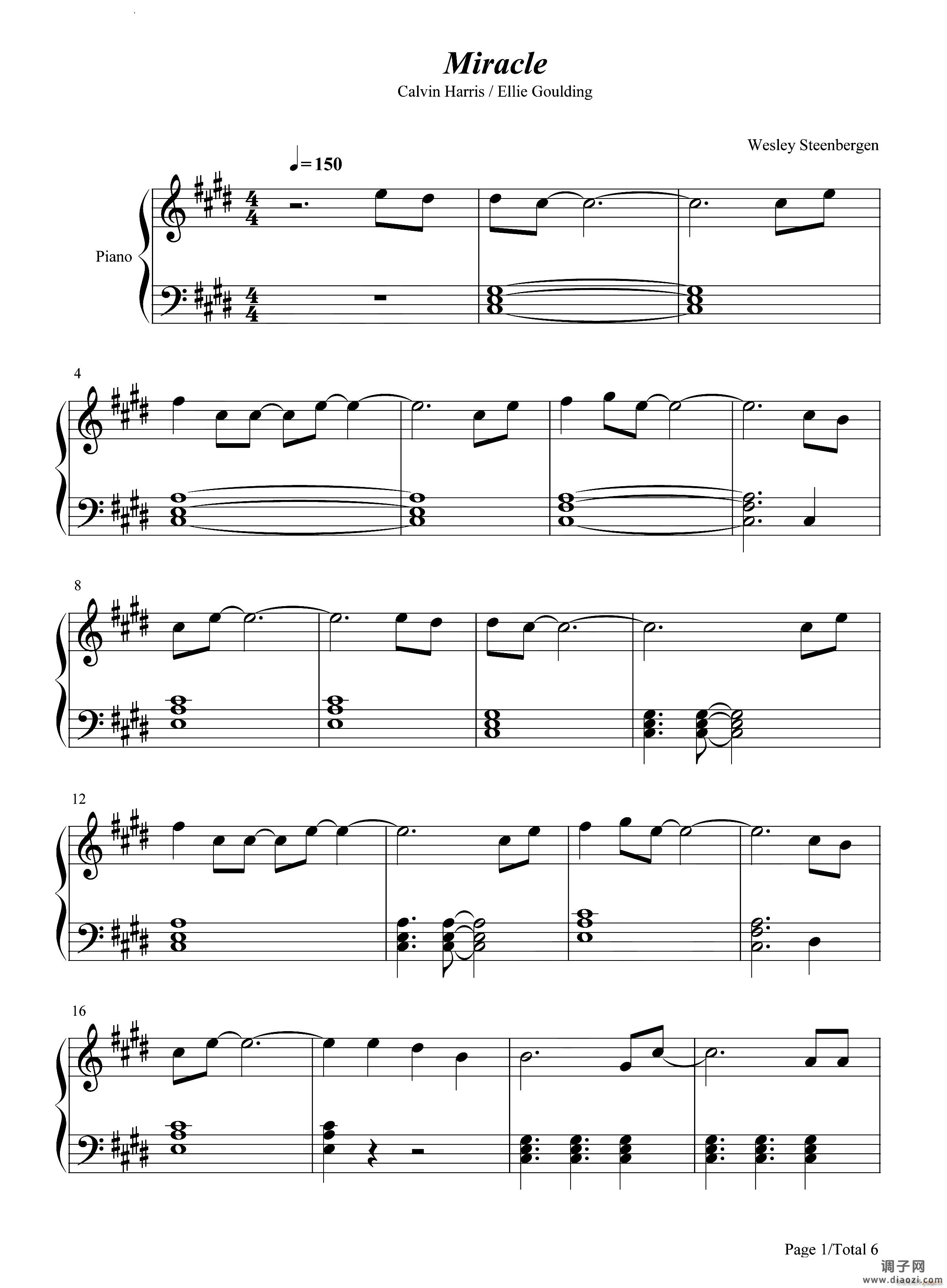 MiracleCalvin Harris ft Ellie Goulding