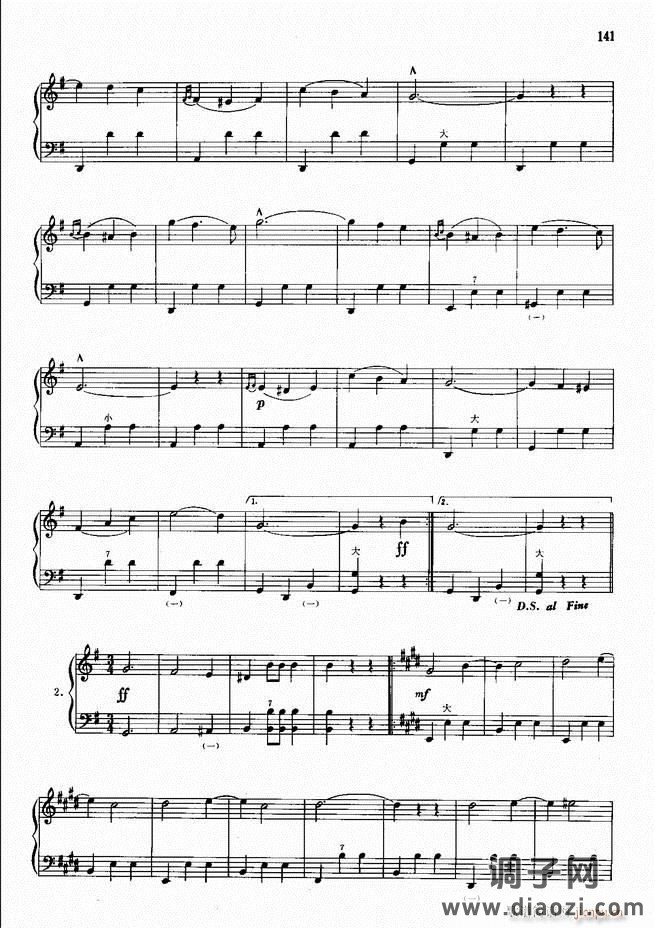 手风琴中外名曲72首101-190