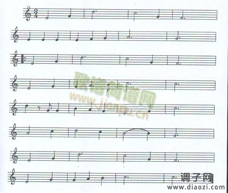 雪绒花  （美国电影音乐之声）