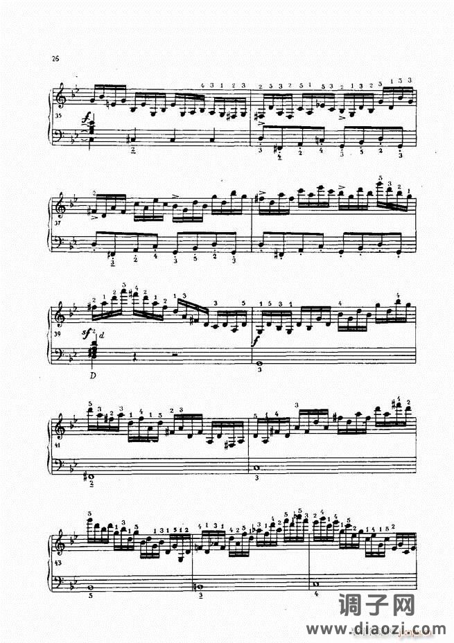 车尔尼手风琴练习曲集 Ⅳ