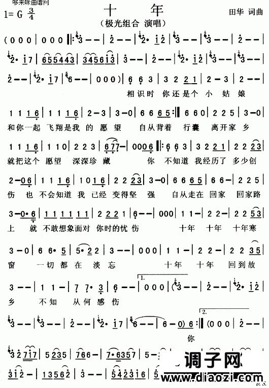 十年(极光组合)