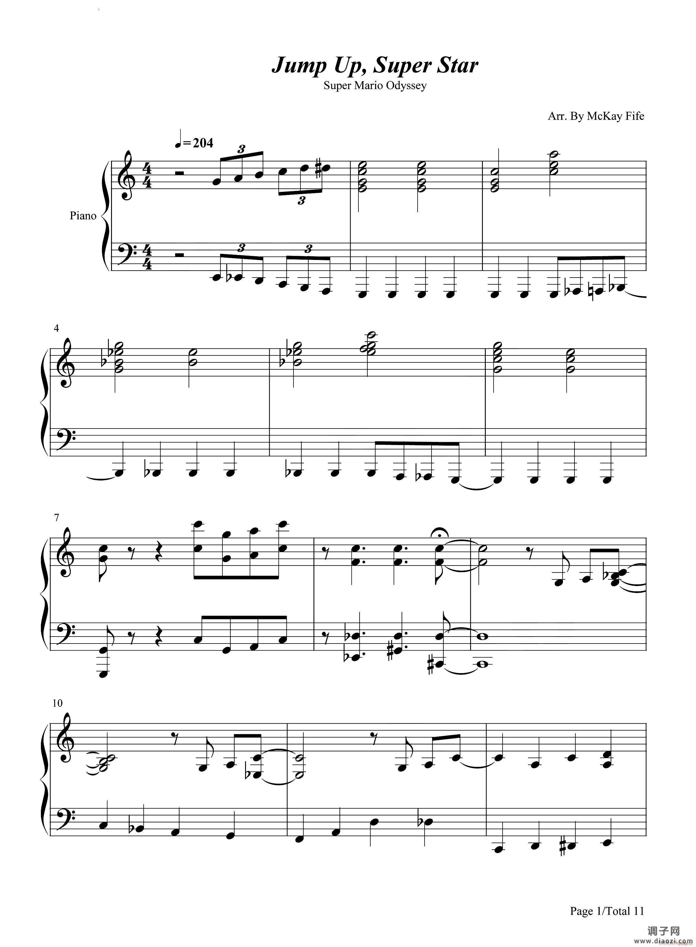 Jump Up Super Star超级马力欧奥德赛主题曲