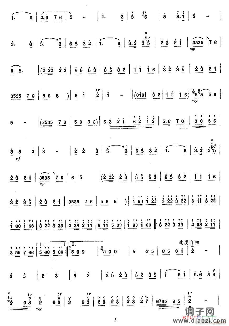 庆丰收(唢呐分谱)2