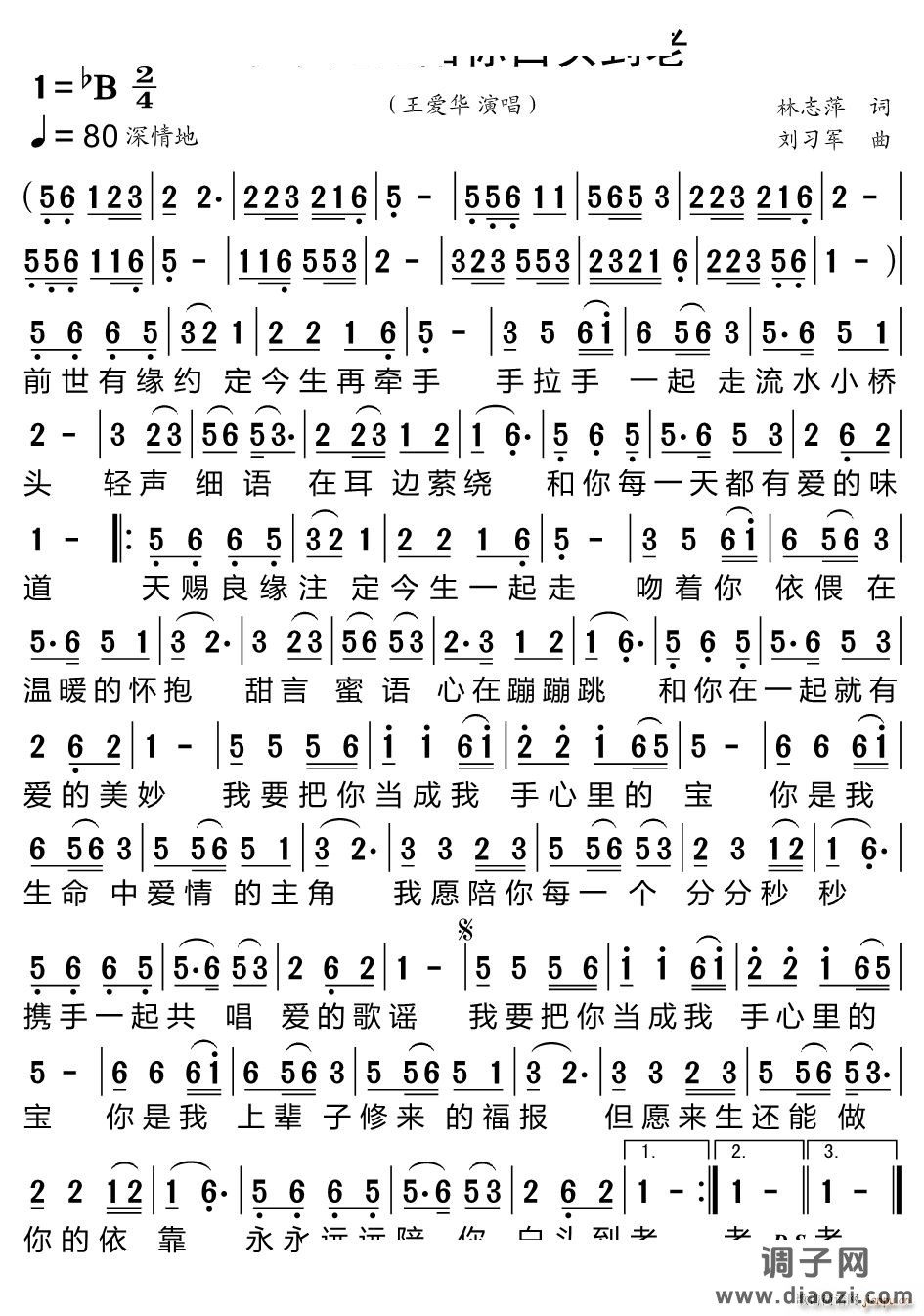 永永远远陪你白头到老