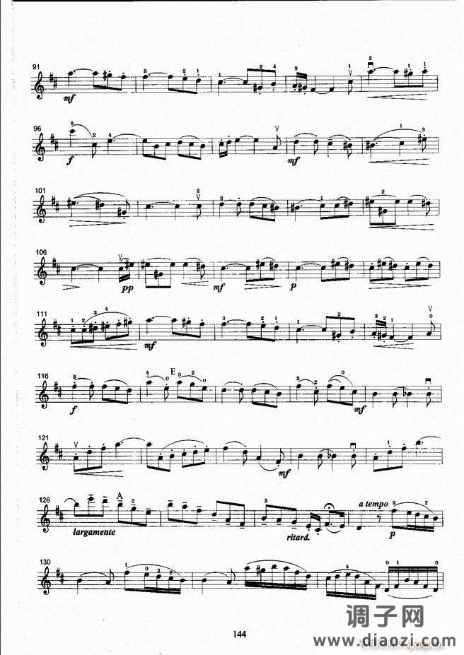 湖北艺术职业学院社会艺术考级系列教材 小提琴考级教程 （上册）121-180