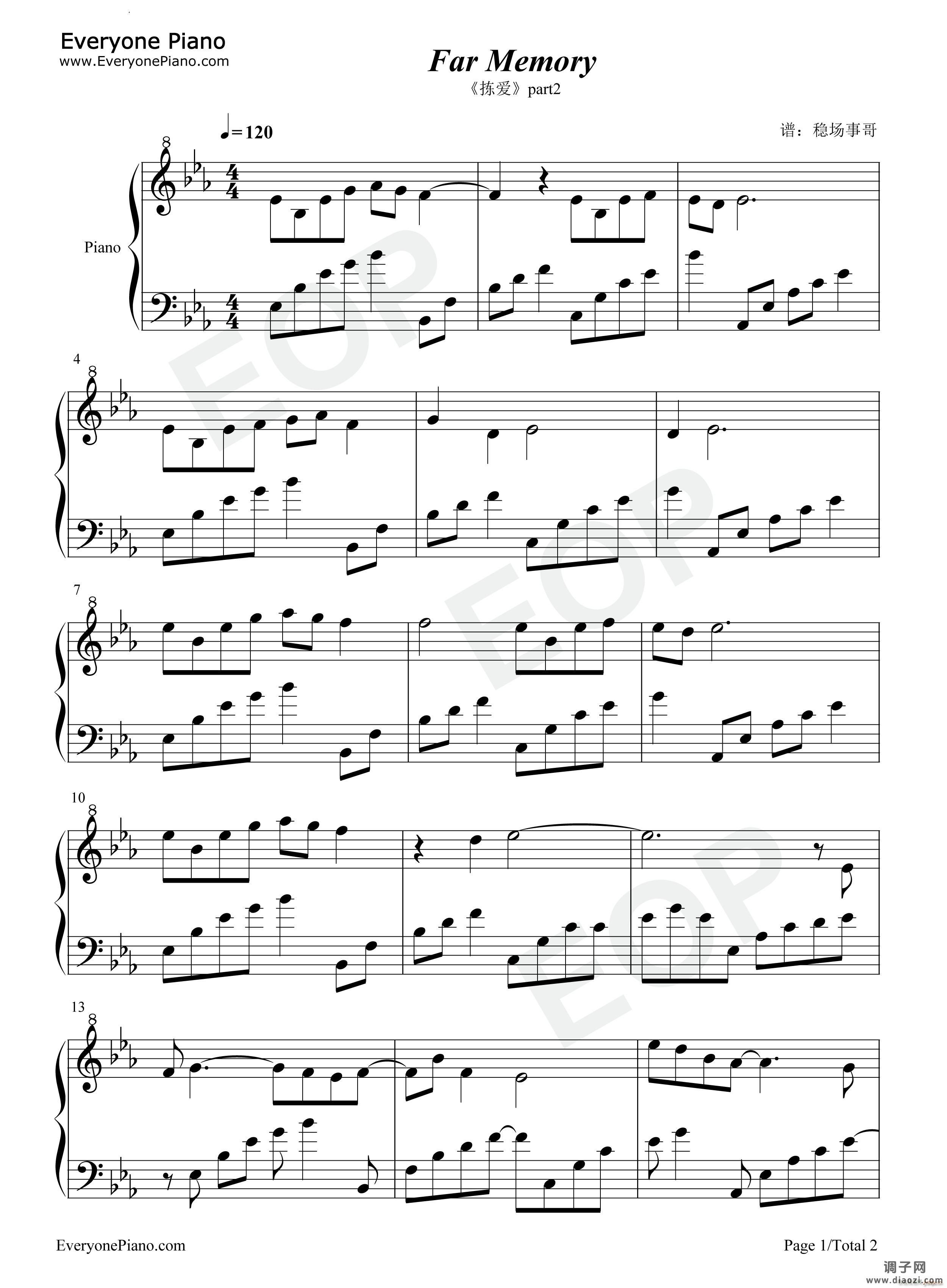 Far Memory-拣爱第二章BGM