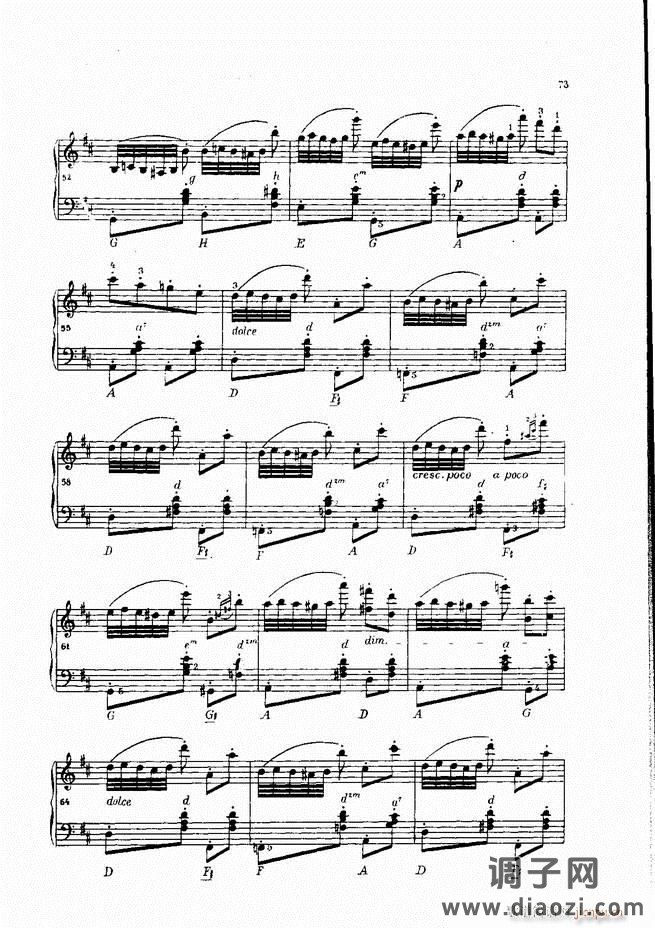 车尔尼手风琴练习曲集 Ⅳ