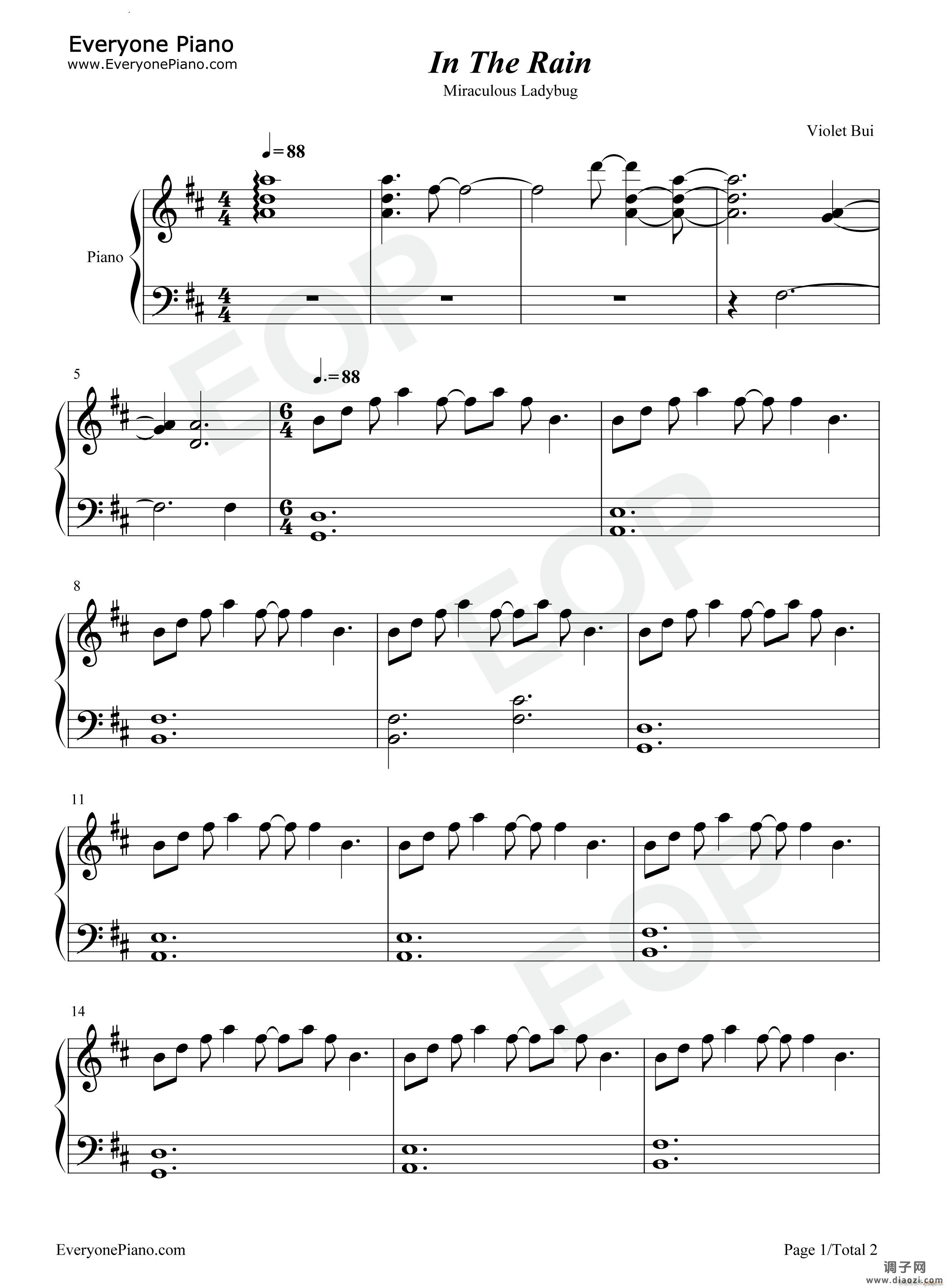 In The Rain瓢虫雷迪OST