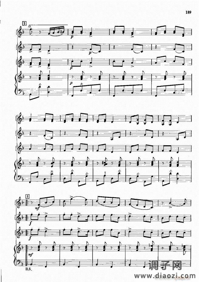 手风琴中外名曲72首101-190