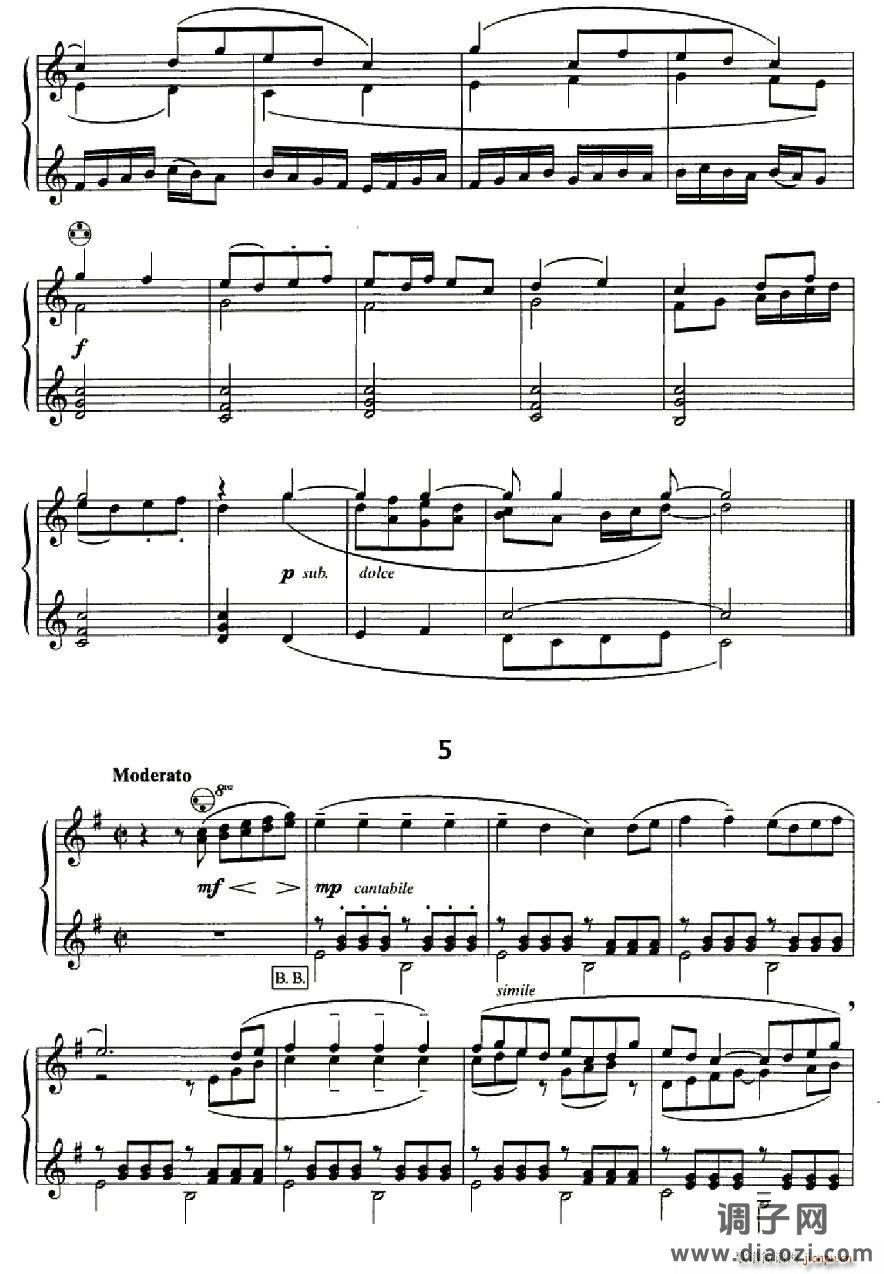 斯特拉文斯基 - 八首自由低音手风琴小品