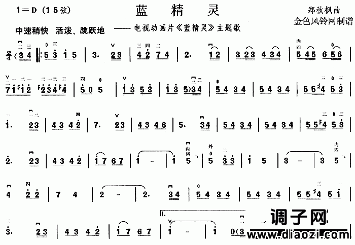 蓝精灵(同名电视动画片主题歌)