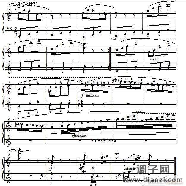 八音盒（儿童钢琴小曲）