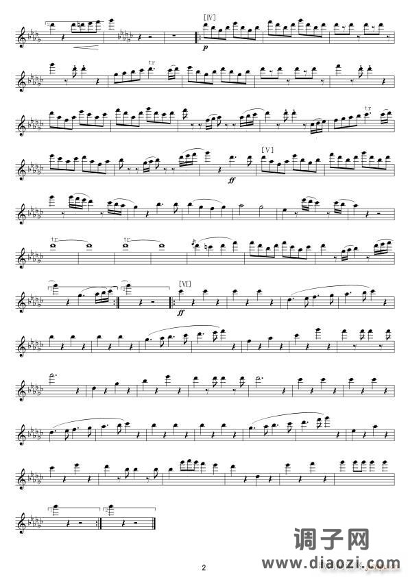 老朋友进行曲(短笛)军乐 02