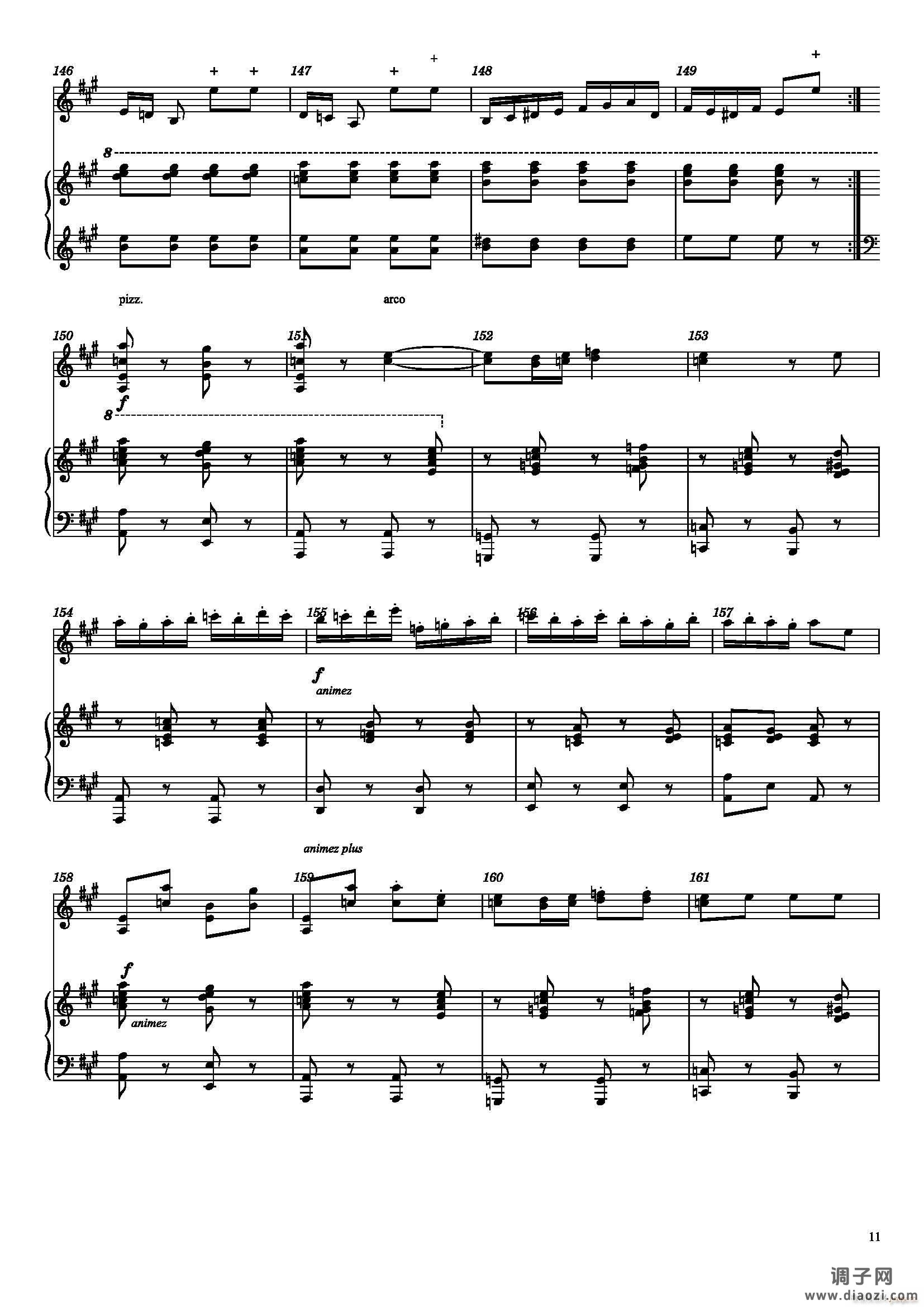 萨拉萨蒂 流浪者之歌(小提琴、钢琴)