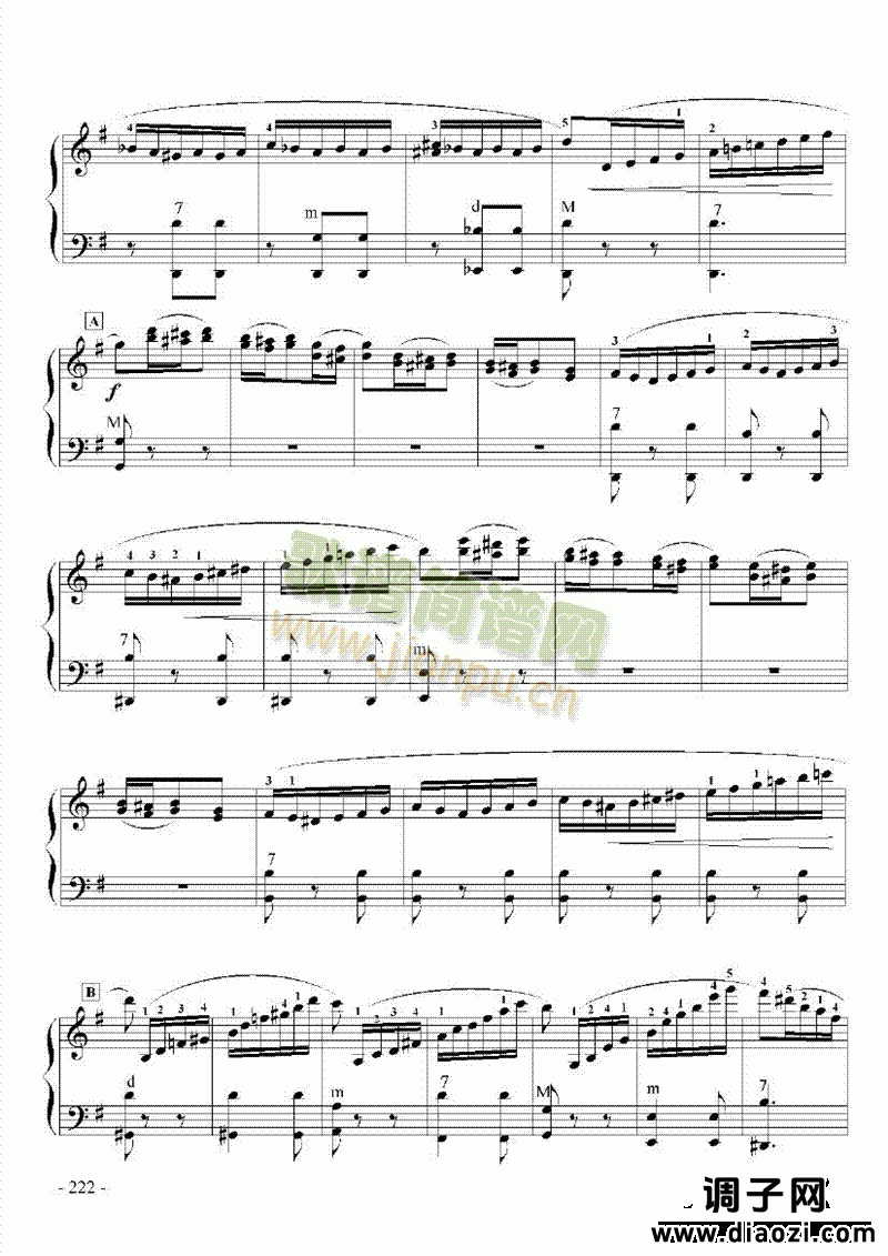 九级乐曲《E大调协奏曲》 键盘类 手风琴