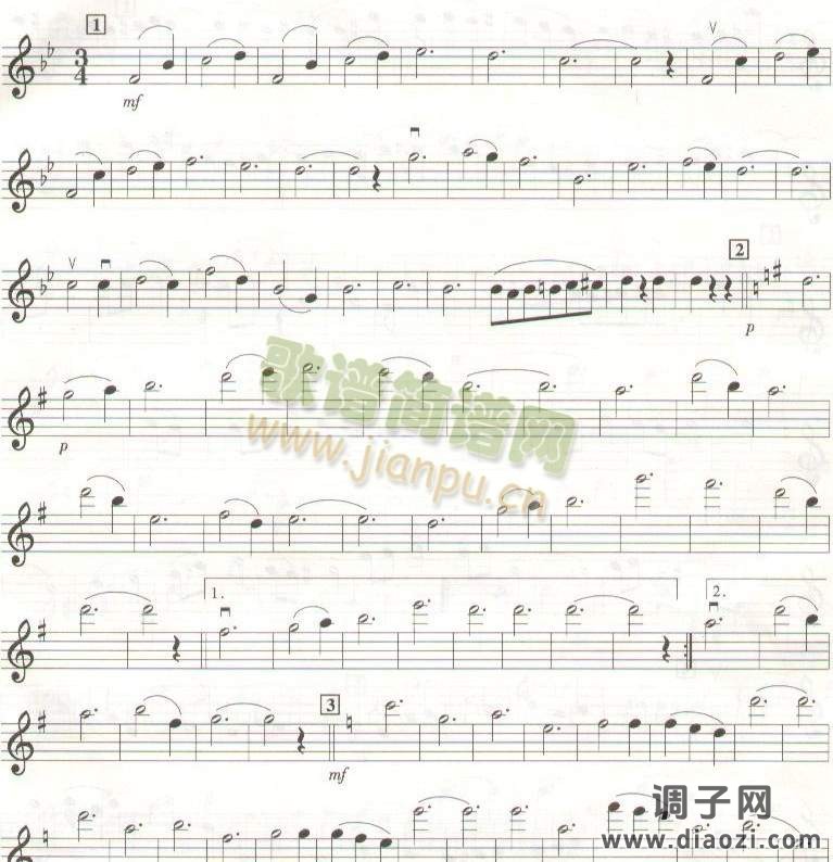 风流寡妇圆舞曲    （雷哈尔）