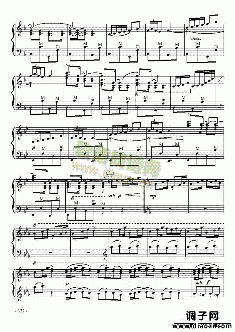 十级乐曲《拉什布哈》 键盘类 手风琴