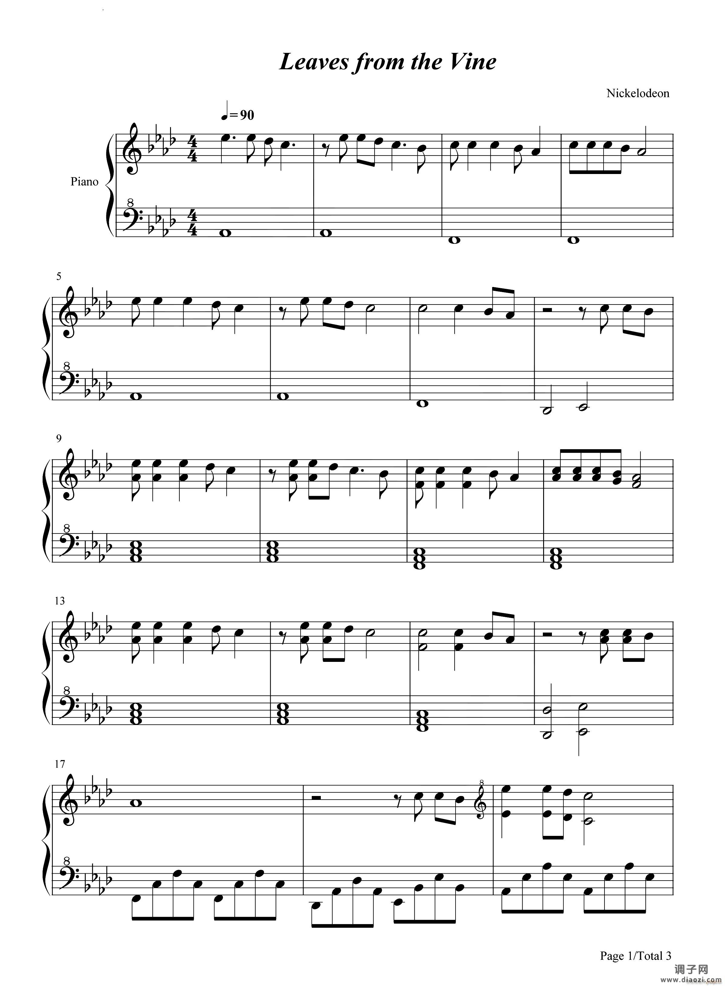 Lea ves From The Vine降世神通最后的气宗OST