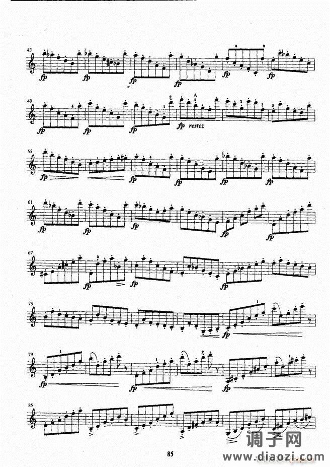 湖北艺术职业学院社会艺术考级系列教材 小提琴考级教程 （上册）61-120