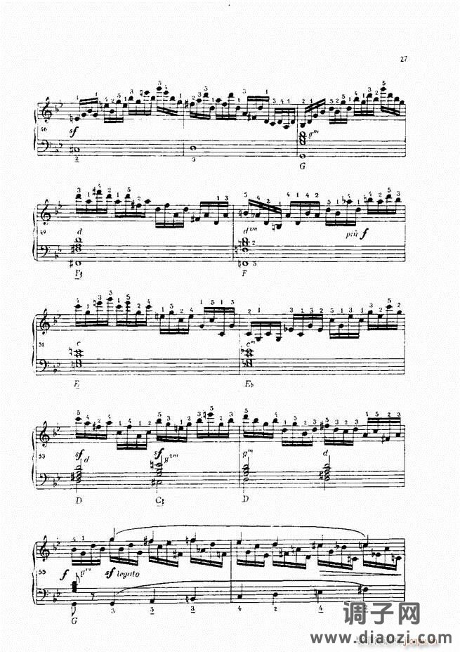 车尔尼手风琴练习曲集 Ⅳ