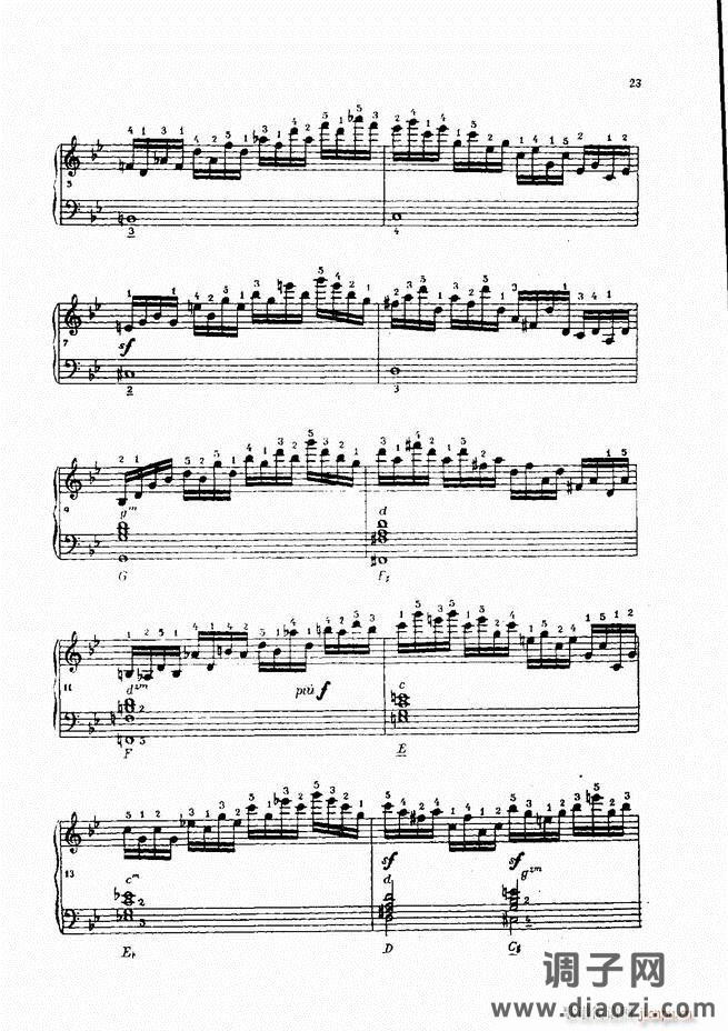 车尔尼手风琴练习曲集 Ⅳ