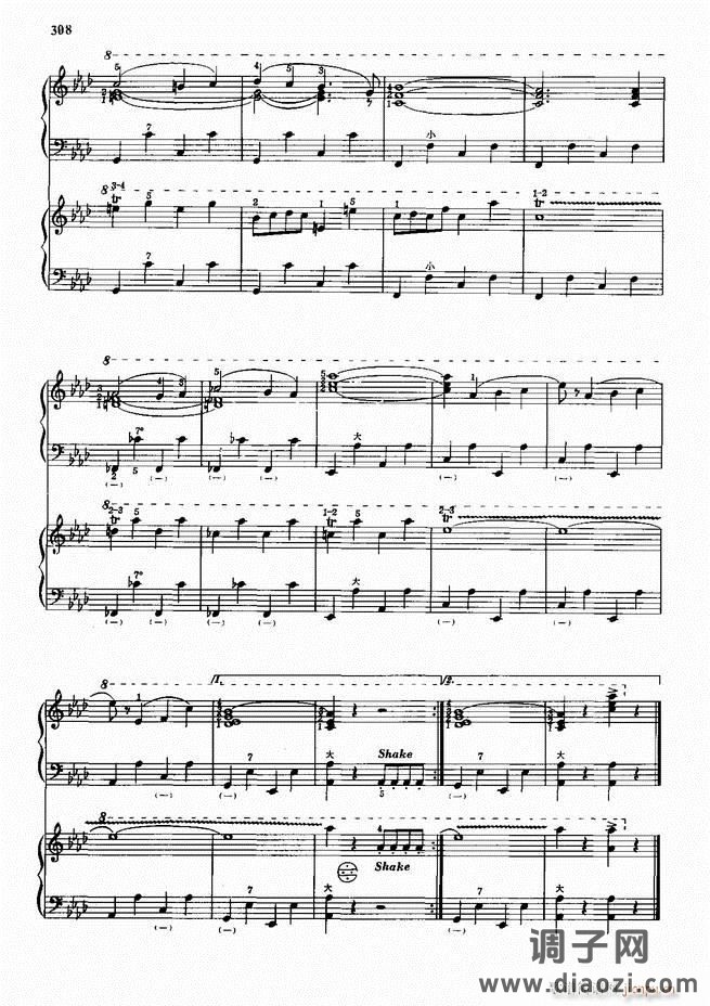 手风琴中外名曲91首301-352