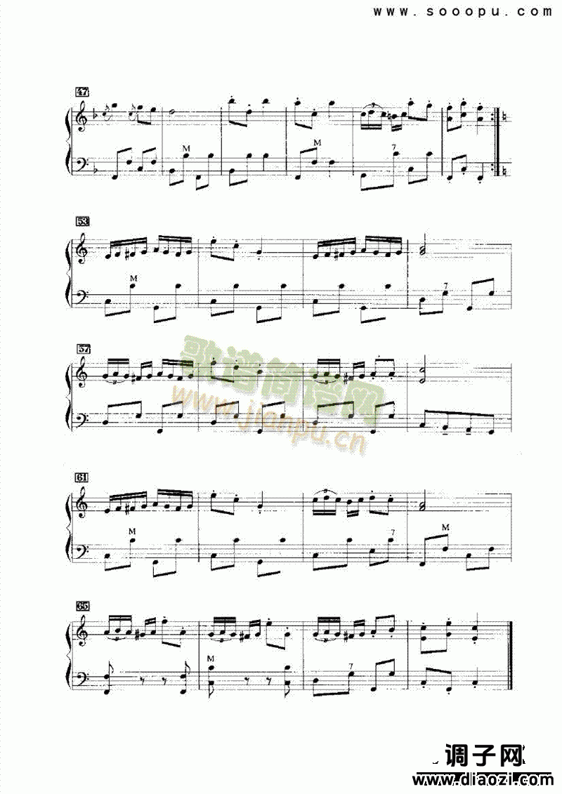 微笑波尔卡 键盘类 手风琴