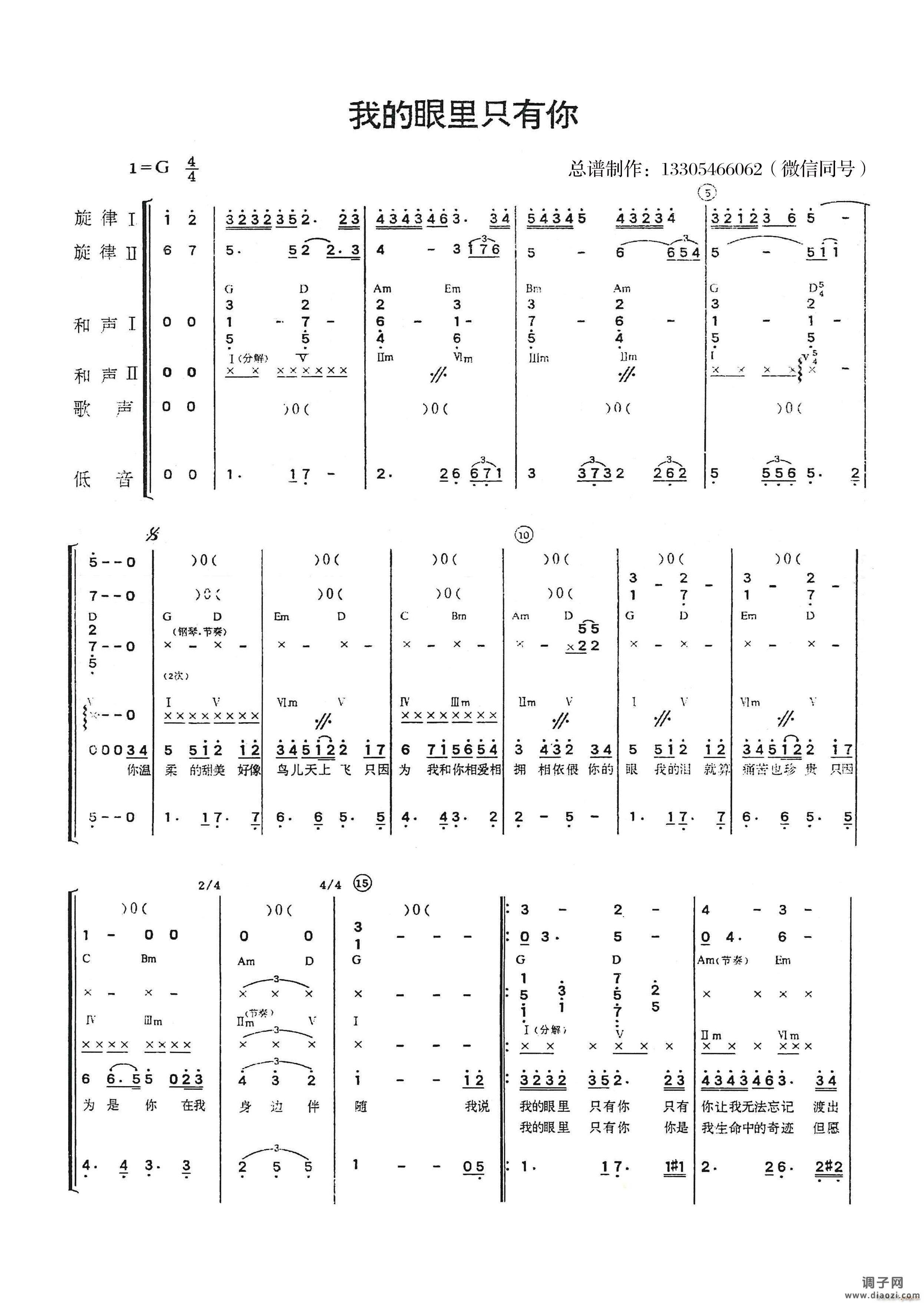 我的眼里只有你（乐队 ）