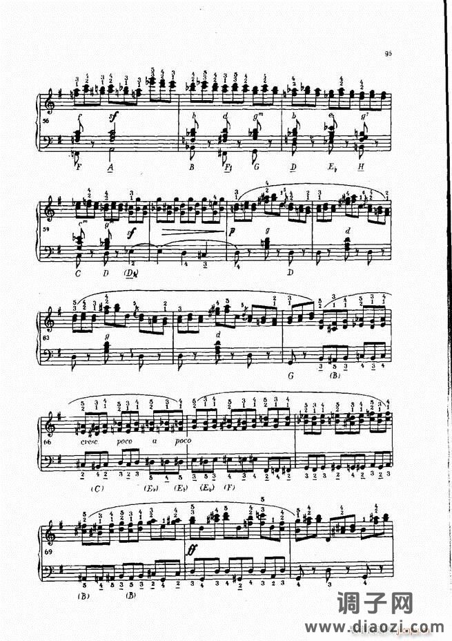 车尔尼手风琴练习曲集 Ⅳ